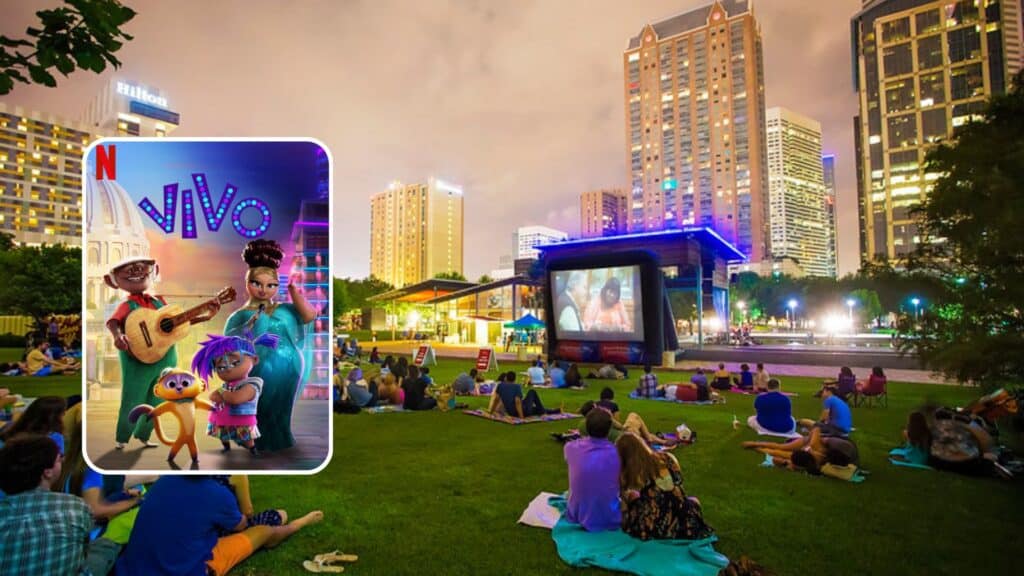 Bank of America Screen on the Green VIVO Discovery Green