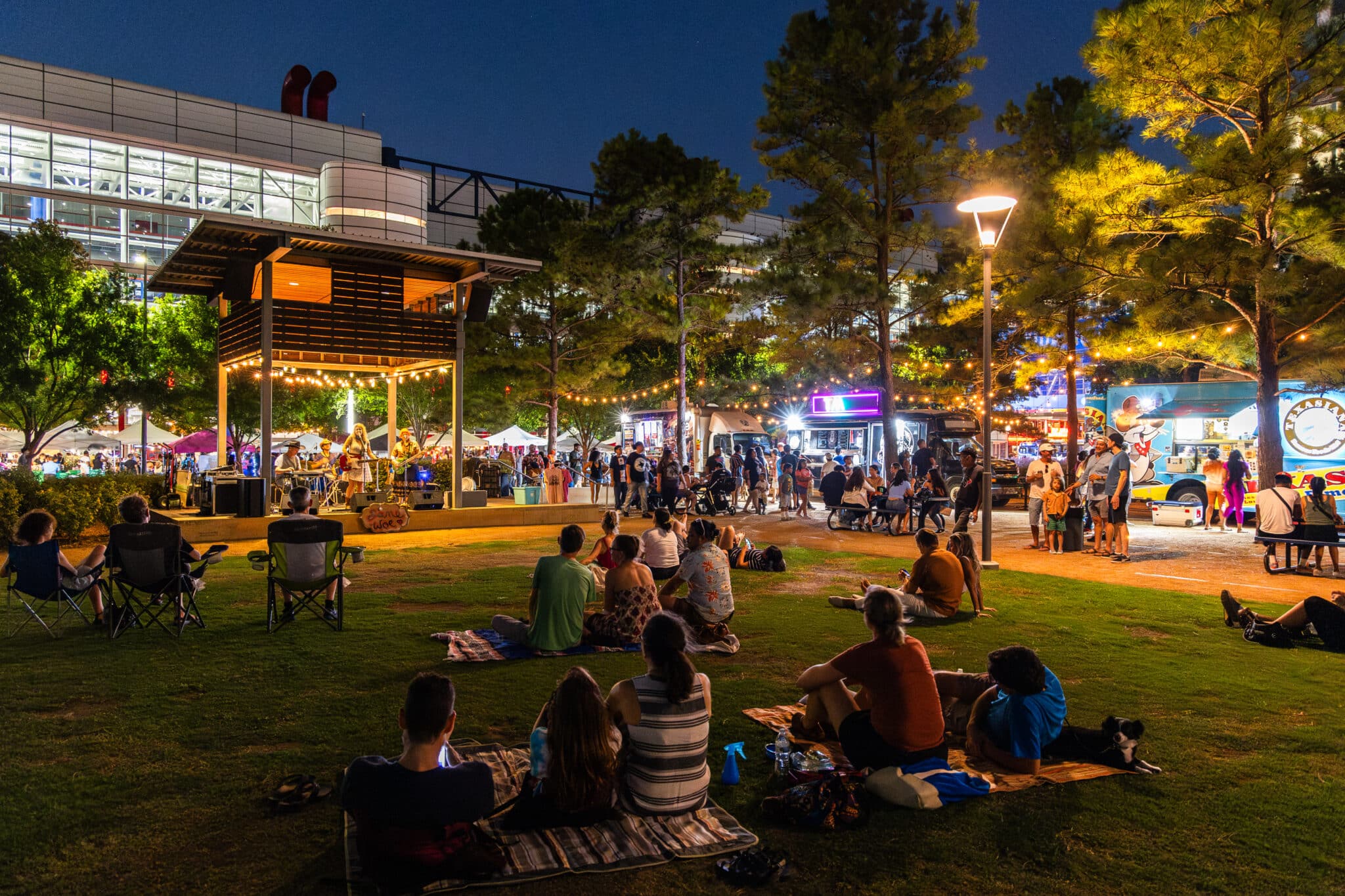 Discovery Green's Flea by Night