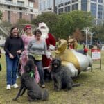 Santa's Little Yelpers at Discovery Green