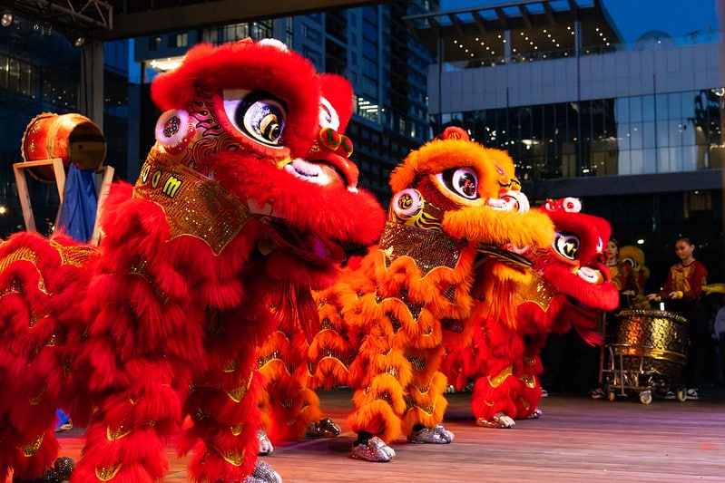 Lunar New Year event at Discovery Green