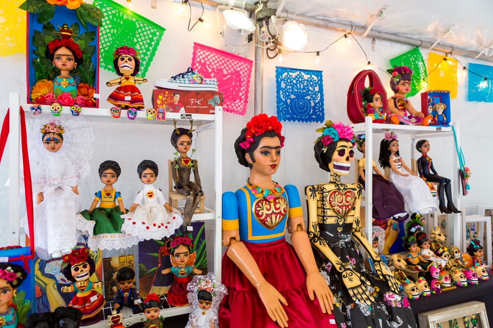 Frida Festival at Discovery Green in downtown Houston.